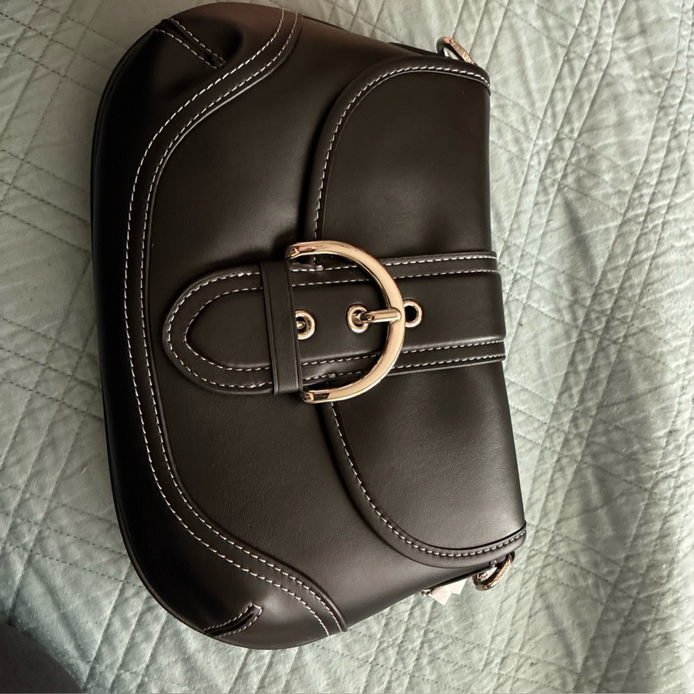 Soho bag black leather small